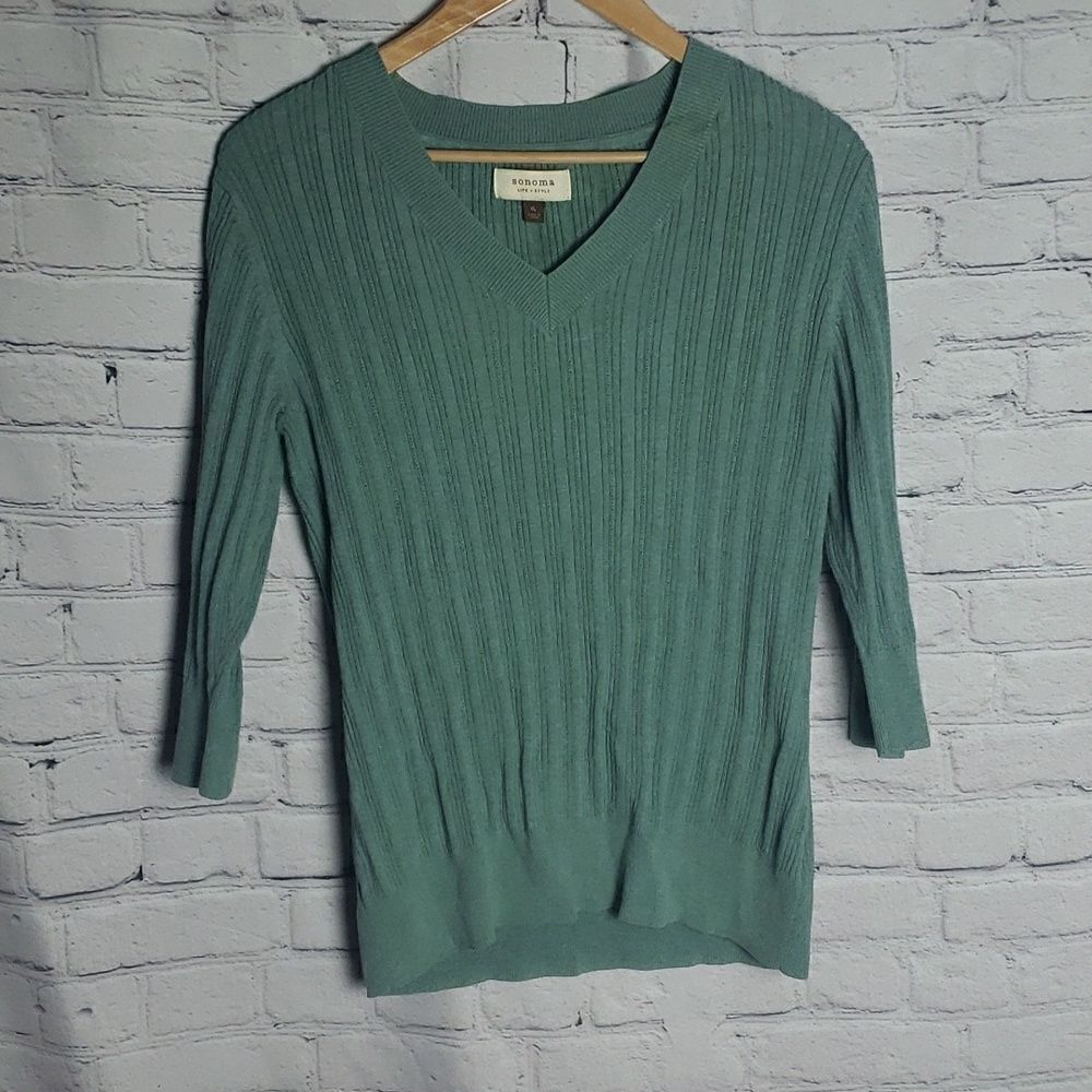 Sonoma Green Sweater‎
